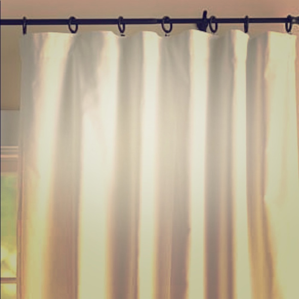 Pottery Barn Cameron Curtain Panels - Ivory